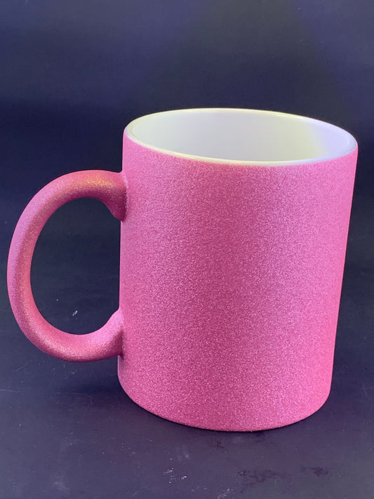 Pink Glitter Sub Mug