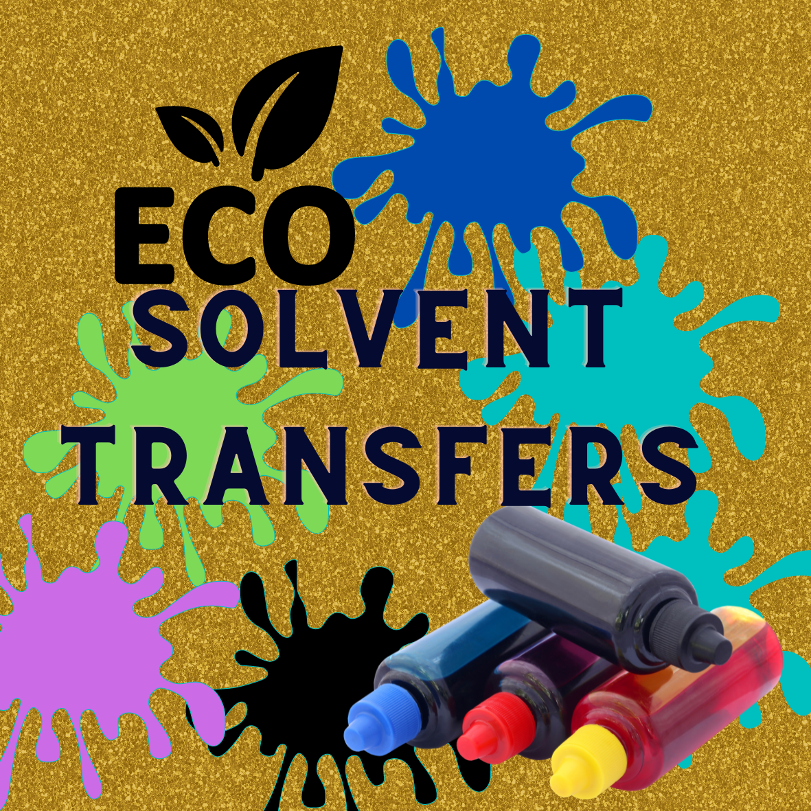 Custom Order Eco Solvent HTV TRANSFERS